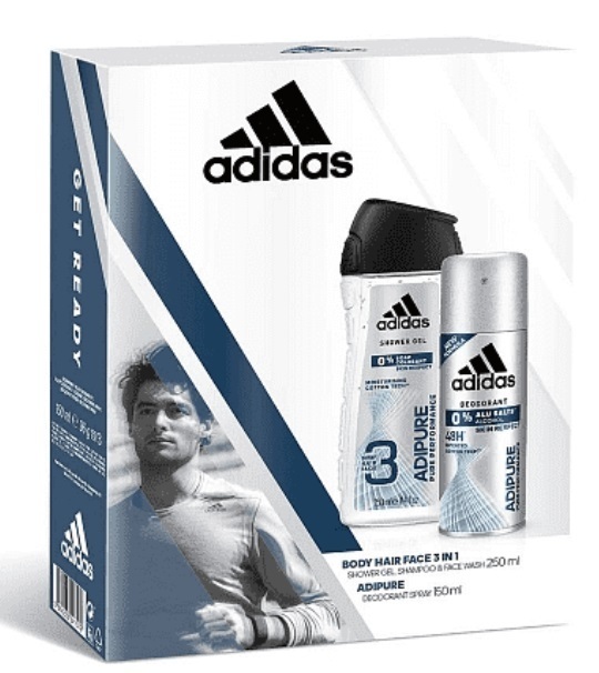 Cadeauset Adipure 250 ml + 150 ml