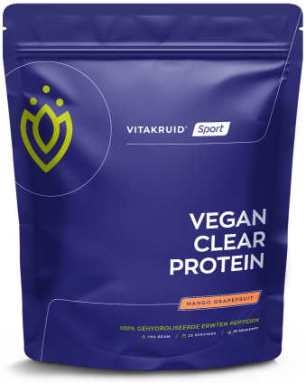 Vitakruid Vegan clear protein mango grapefruit 750g