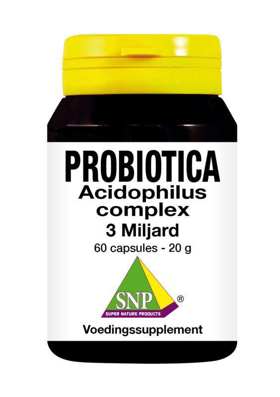 Probiotica acidophilus complex 3 miljard 60ca