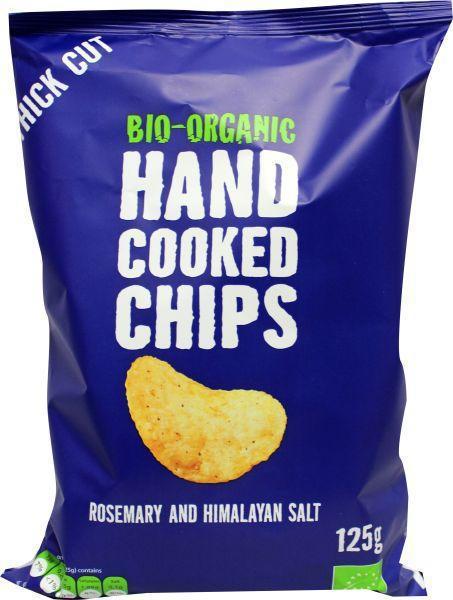 Chips Handcooked Rozemarijn & Himalaya Salt 125g