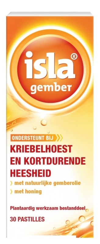 Gember Keelpastilles 30 Tabletten
