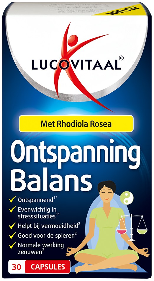 Lucovitaal Ontspanning Balans 30 capsules
