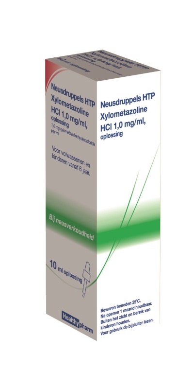 Neusdruppels Xylometazoline 10ml