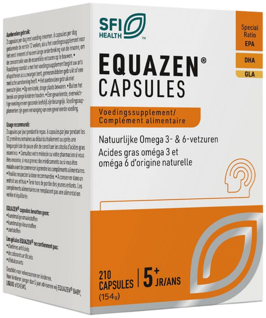 Equazen Omega 3- & 6- Vetzuren Capsules 210 Capsules