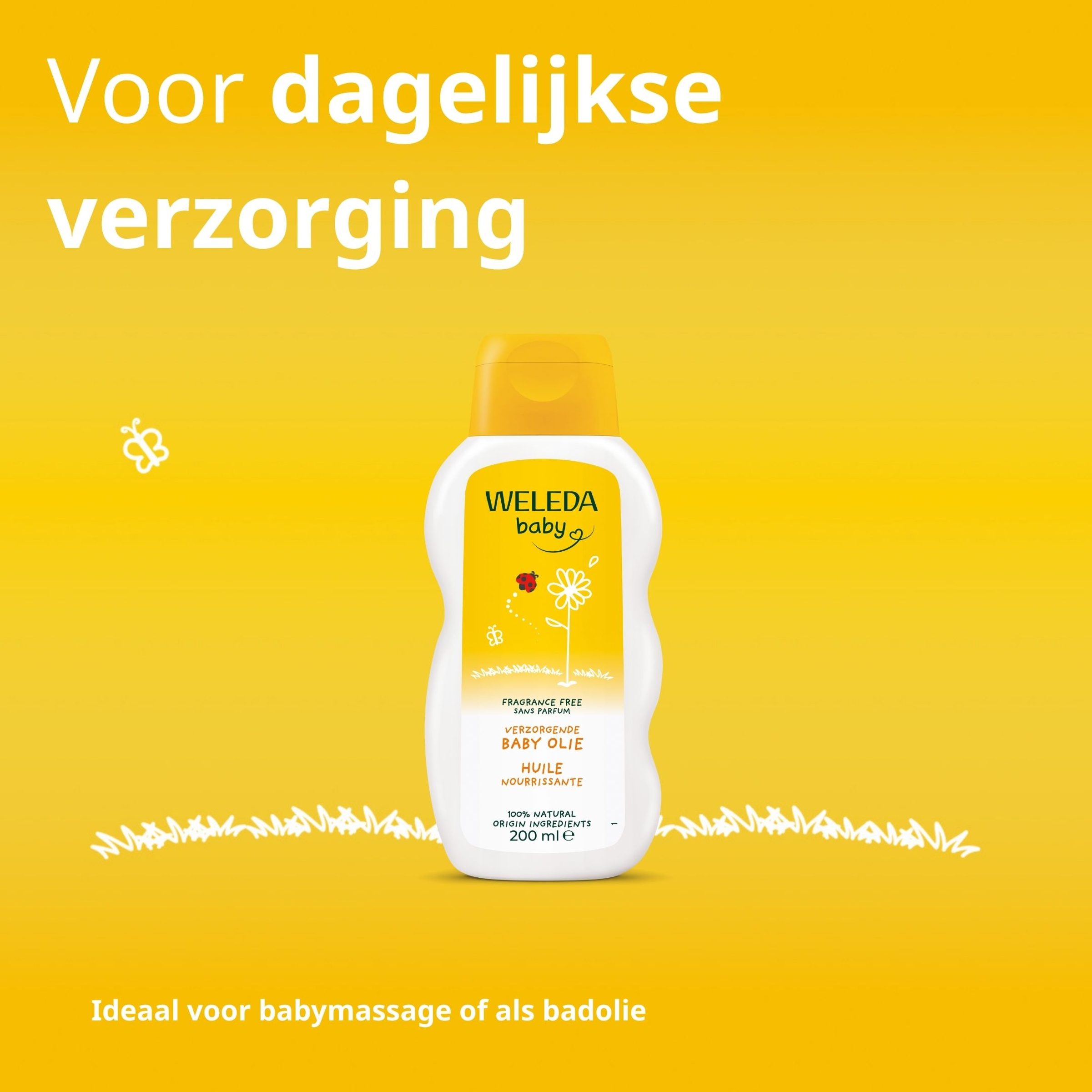 Weleda Calendula Baby Verzorgende Olie 200ml