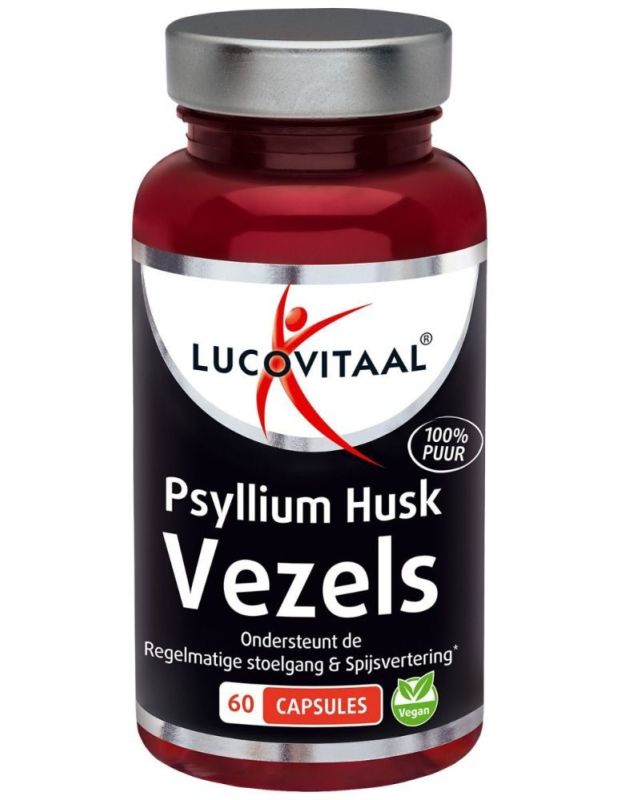 Psyllium Husk Vezels 60 Capsules