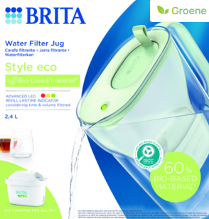 BRITA Fil style eco cool groen 1 stuk