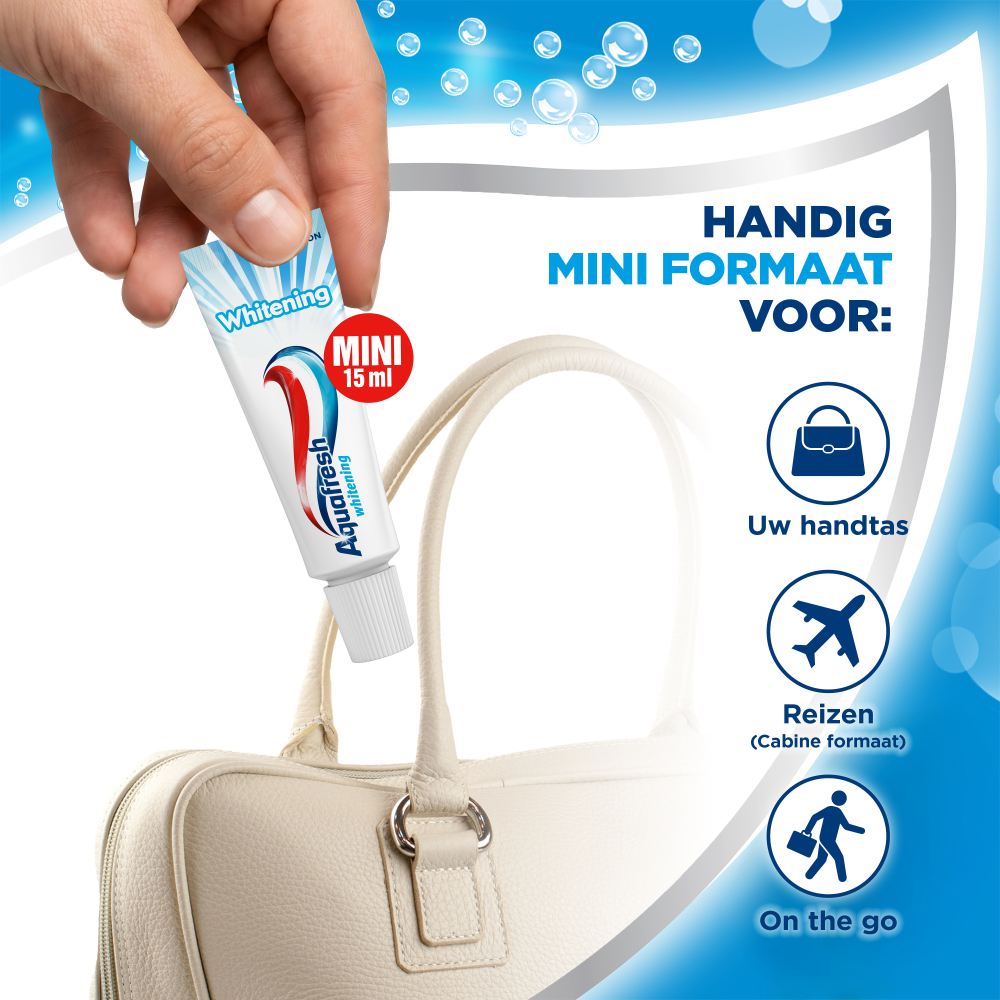 Aquafresh Whitening Mini Tandpasta 15 ML