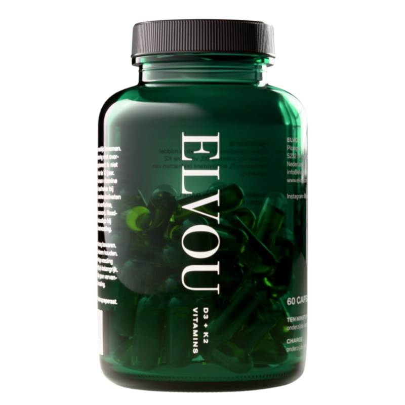 Vitamine D3 + K2 60 Capsules