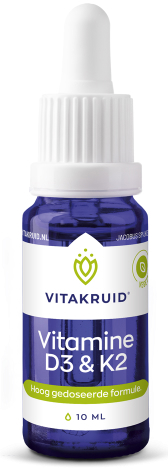 Vitakruid Vitamine D3 & K2 10ml
