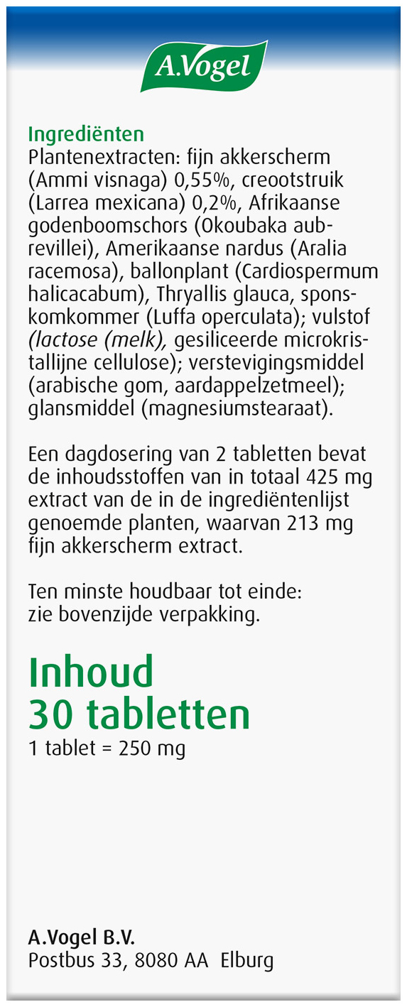 A.Vogel Pollinosan tabletten 30 Stuks