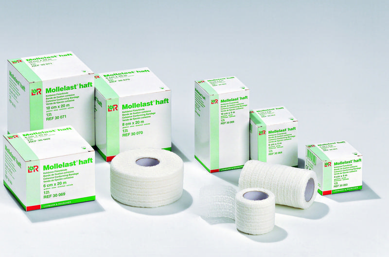 Mollelast haft 4 m x 4 cm 1st