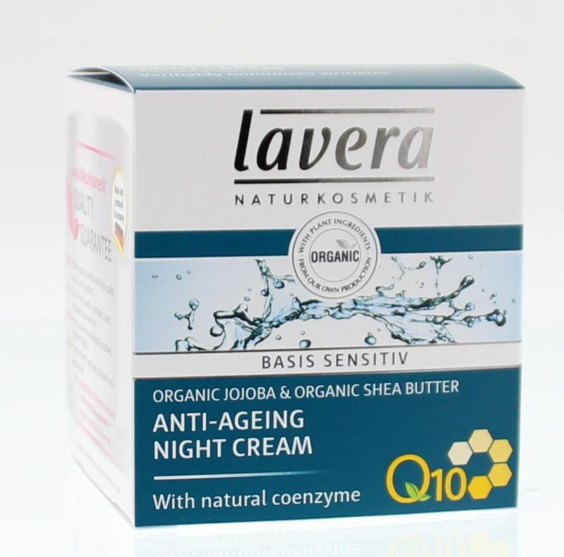 Lavera moist night cream q10 50ml
