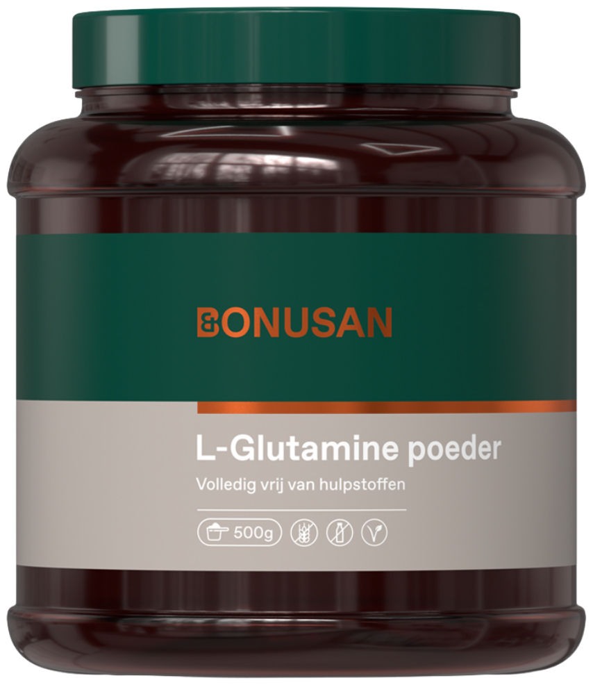 Bonusan L-Glutamine poeder 500 Gram