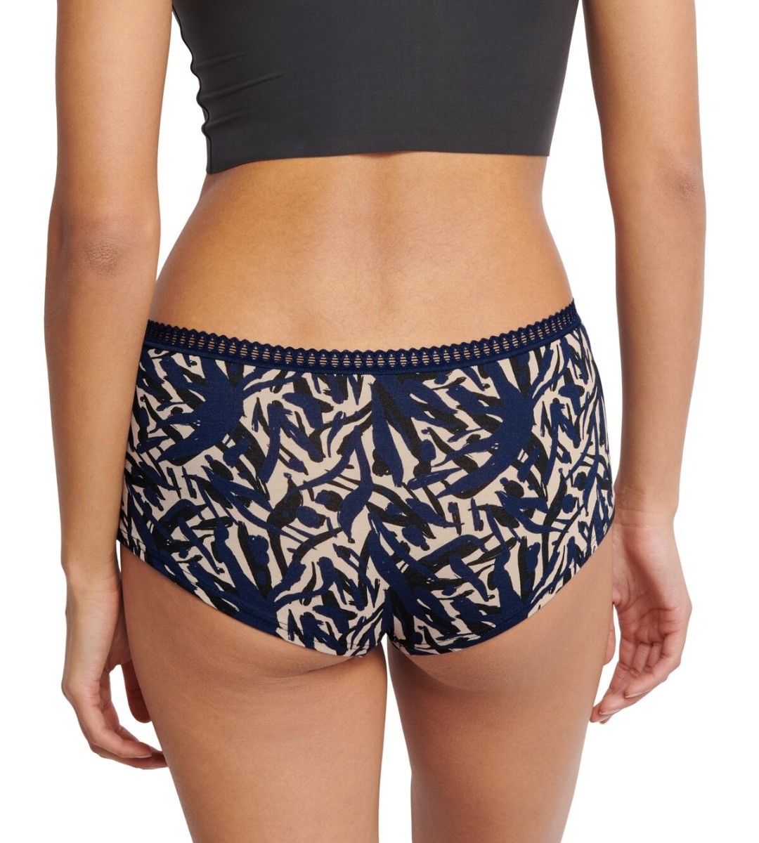 Sloggi Go Crush Dames Short 3-Pack Blue - Dark Combination