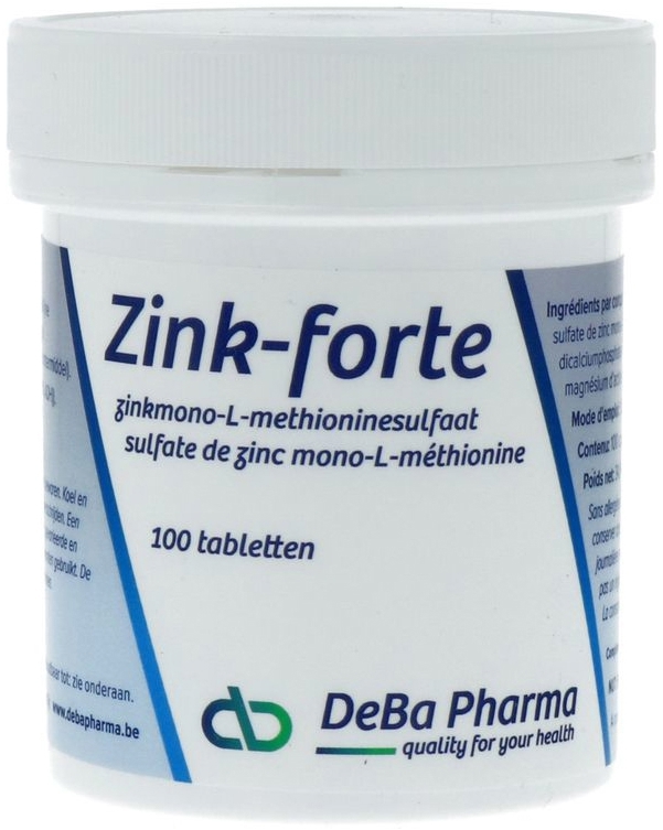 Deba Pharma Zink-Forte 100 tabletten