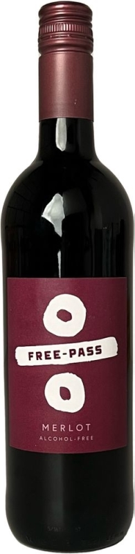 Free-Pass 0,0% Merlot Alcohol-Vrij 750 ML