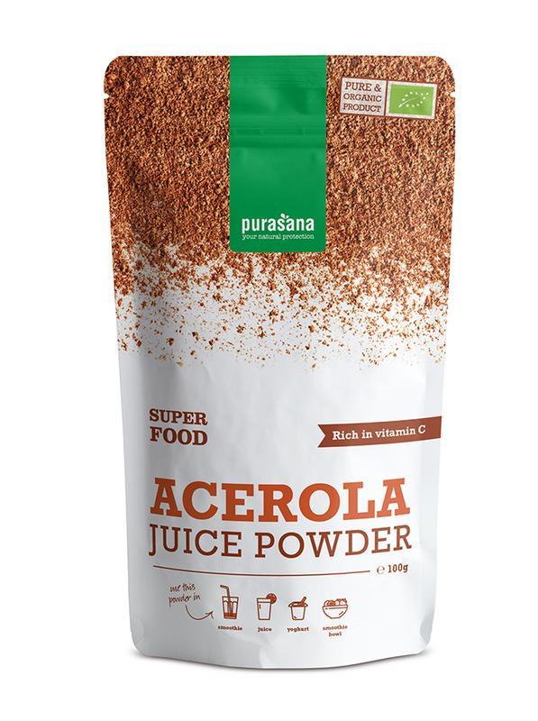 Purasana Acerola Powder Vegan Bio 100 g