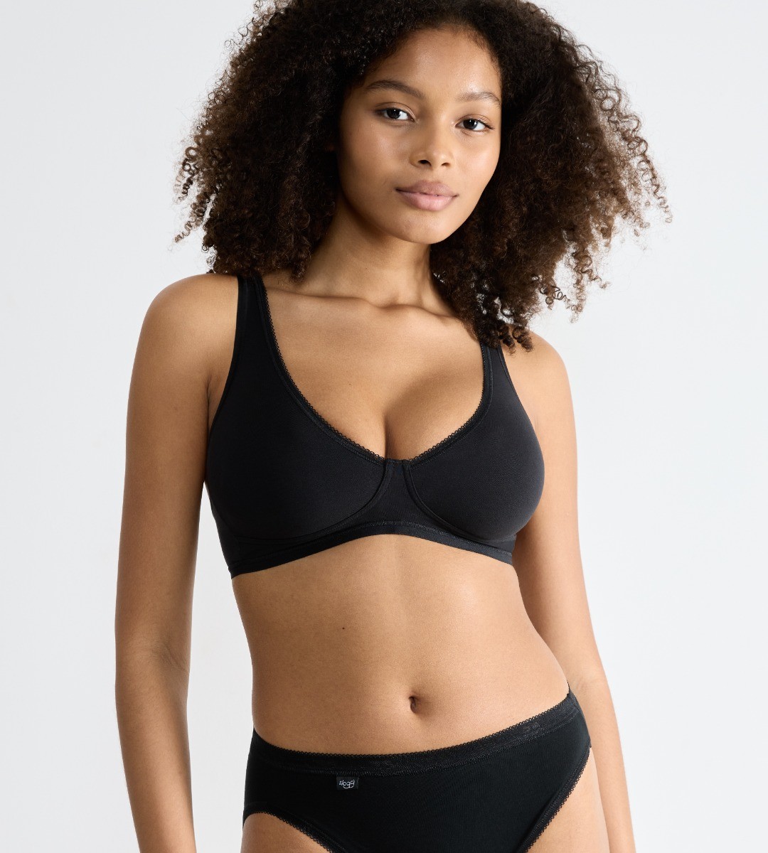 Sloggi Basic+ Dames Soft Bra Zwart