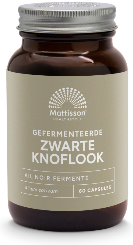 Zwarte Knoflook Gefermenteerd 60cap