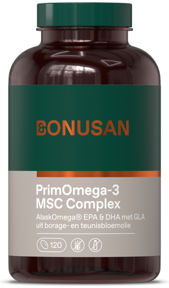 Bonusan PrimOmega-3 MSC Complex 120 Softgels