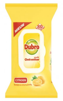 Multi Ontvetter Doekjes Citroen 80 stuks