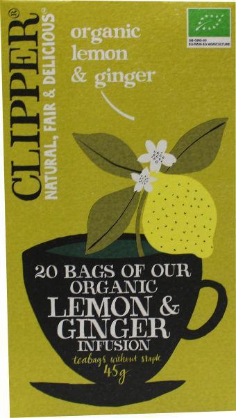 Lemon & Ginger Tea Bio 20st