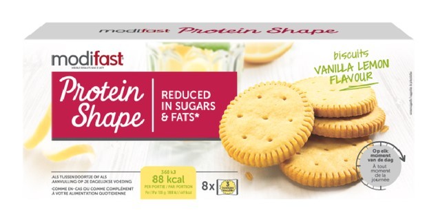 Protein Shape Biscuits Vanilla & Lemon 8 Stuks