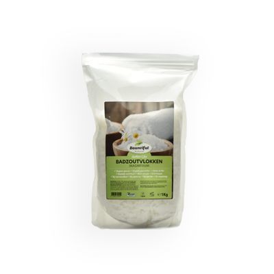 Magnesium Badzoutvlokken 1000 Gram
