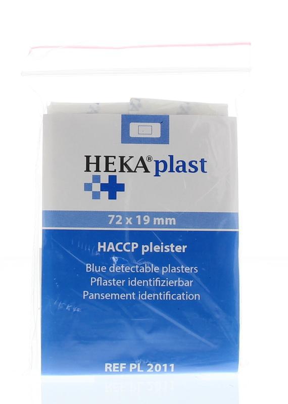 HEKA Pleisters blauw 76 x 19mm 25st
