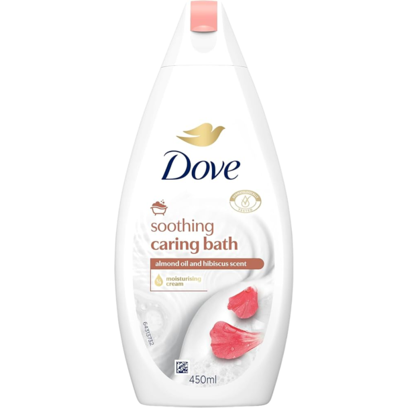 Caring Bath Almond Badcrème 450ml