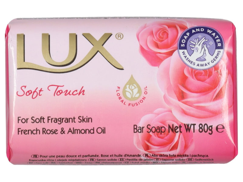 Zeep Soft Touch roze 80 Gram