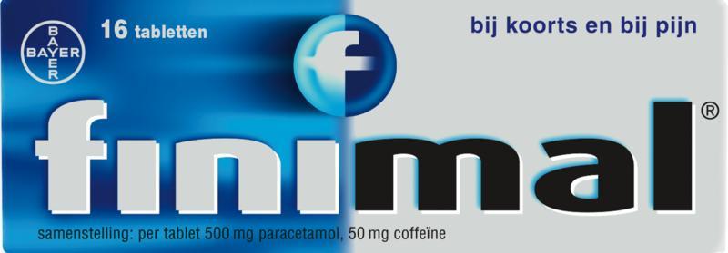 Paracetamol Met Coffeïne 500/50mg 16 Tabletten
