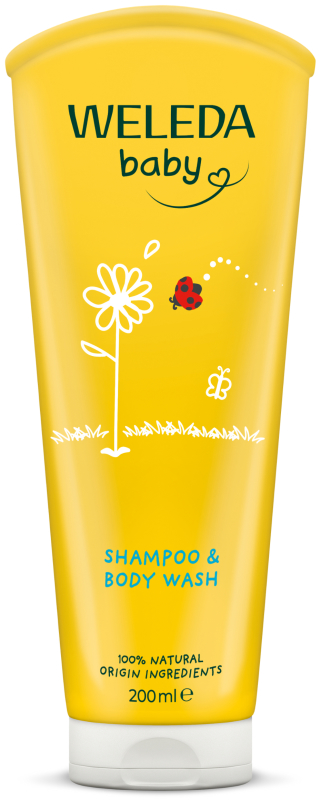 Calendula Baby Haar & Body Shampoo 200ml