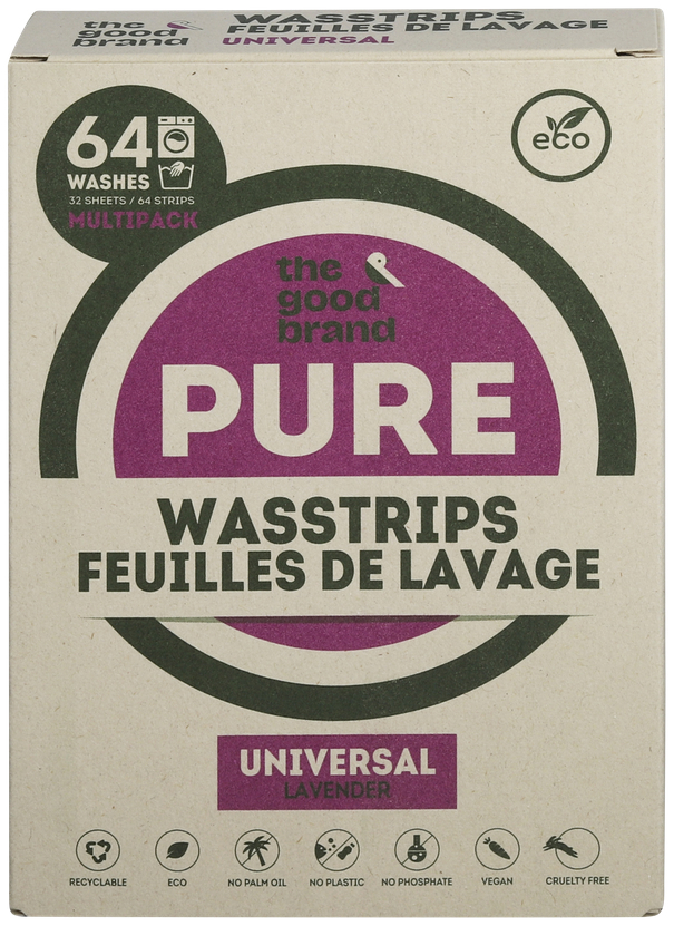 Wasstrip Lavender 64 Stuks