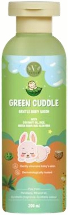 Green cuddle baby wash gentle 200ml