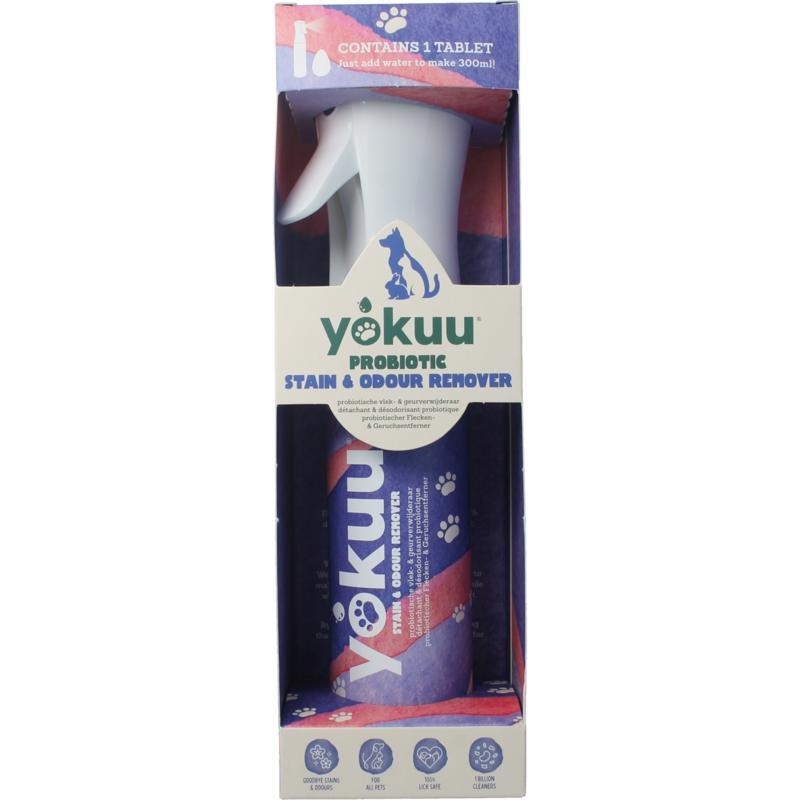 Yokuu Probio vlek & geurverwijderaar huisdieren startset 1set