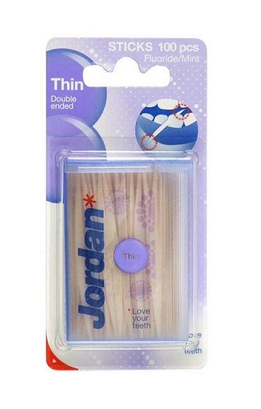 Tandenstoker Dun Mint 100 stuks