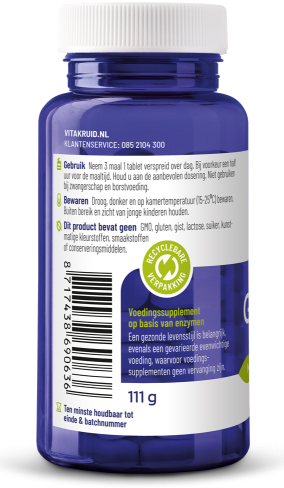 Vitakruid Glutazyme 90 tabletten