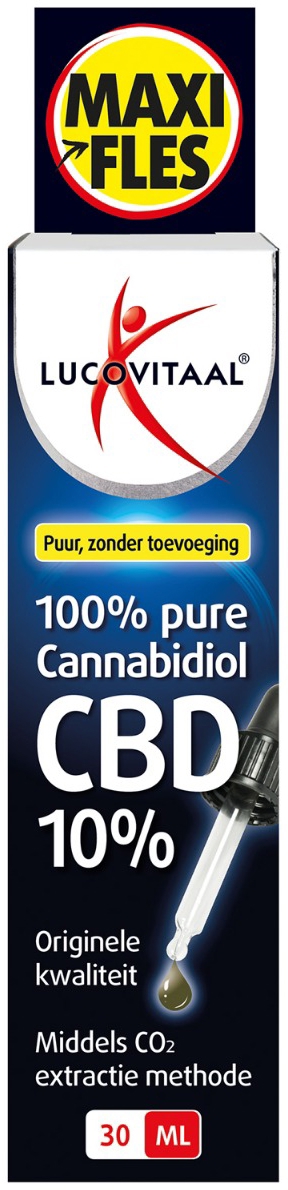 Lucovitaal CBD Cannabidiol Olie 10% 30ml