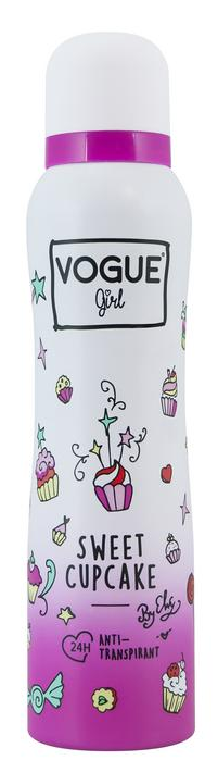 Girl Deodorant Sweet Cupcake 150ml