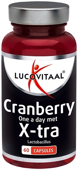 Lucovitaal Cranberry met X-tra Lactobacillus 60 capsules