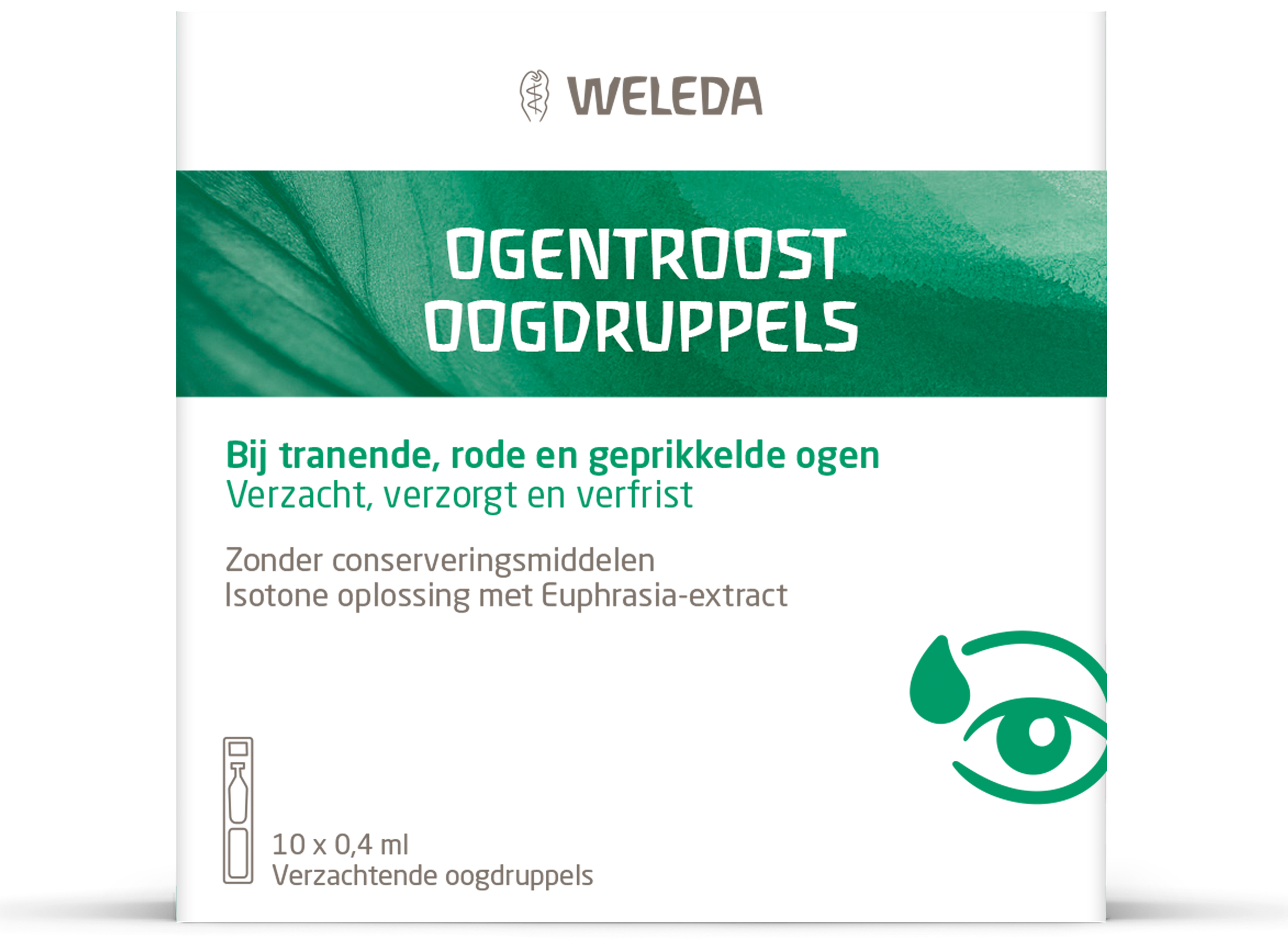 Weleda Ogentroost Oogdruppels Ampullen 10 Stuks