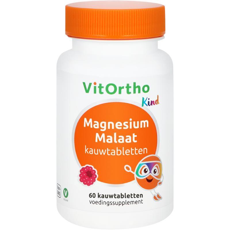 VitOrtho Magnesium malaat kind 60kt
