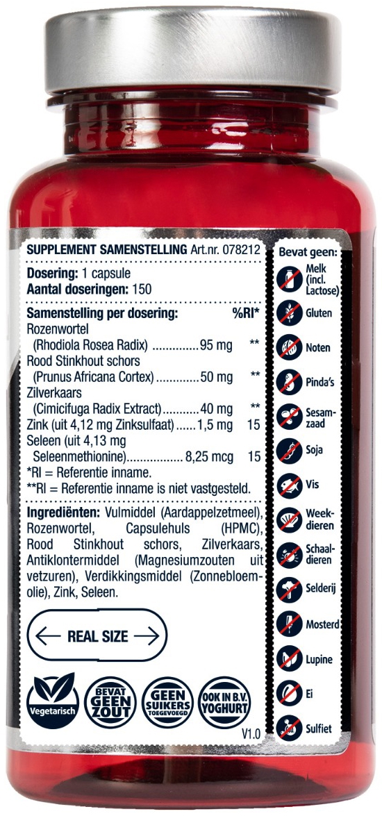 Lucovitaal Prostaat, Potentie & Urinewegen 150 caps