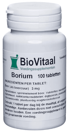 Borium 3mg 100 tabletten