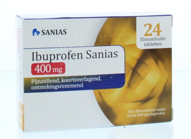 Ibuprofen 400mg 24 tabletten