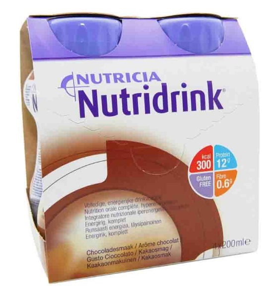 Nutrinidrink multi fibre chocolade 200 ml