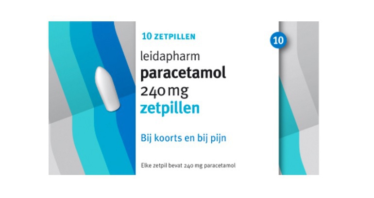 Paracetamol Zetpil 240mg 10 zetpillen