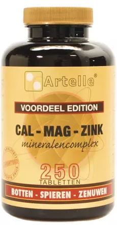 Cal/Mag/Zink 250 tabletten
